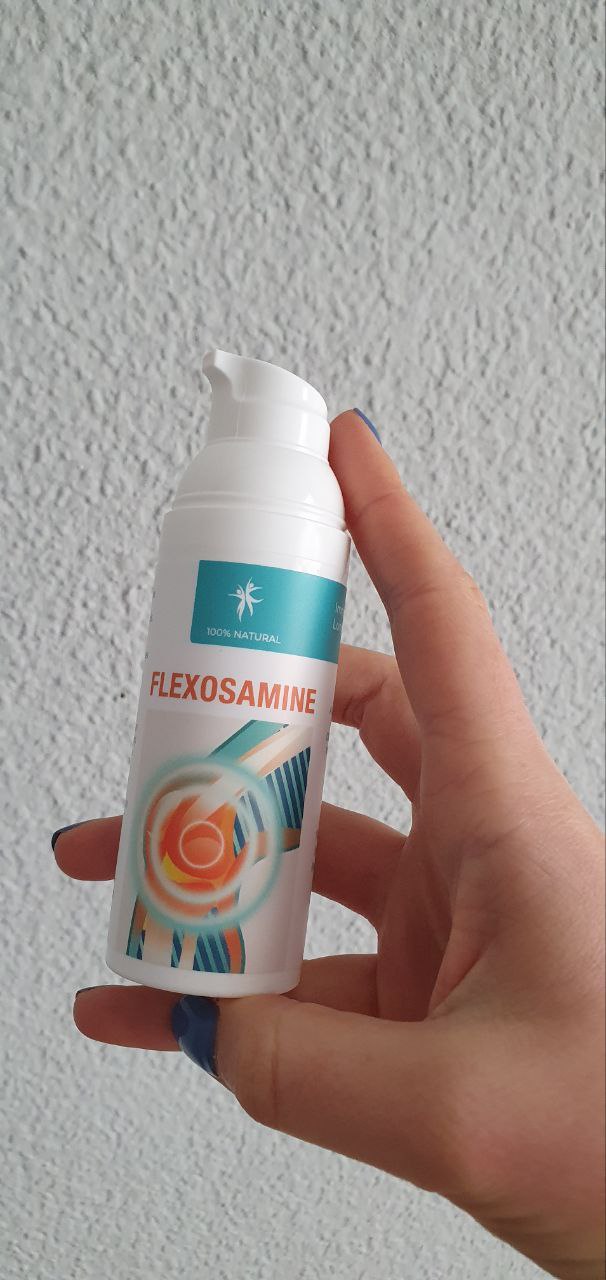 Flexosamine topical joint cream — product photo