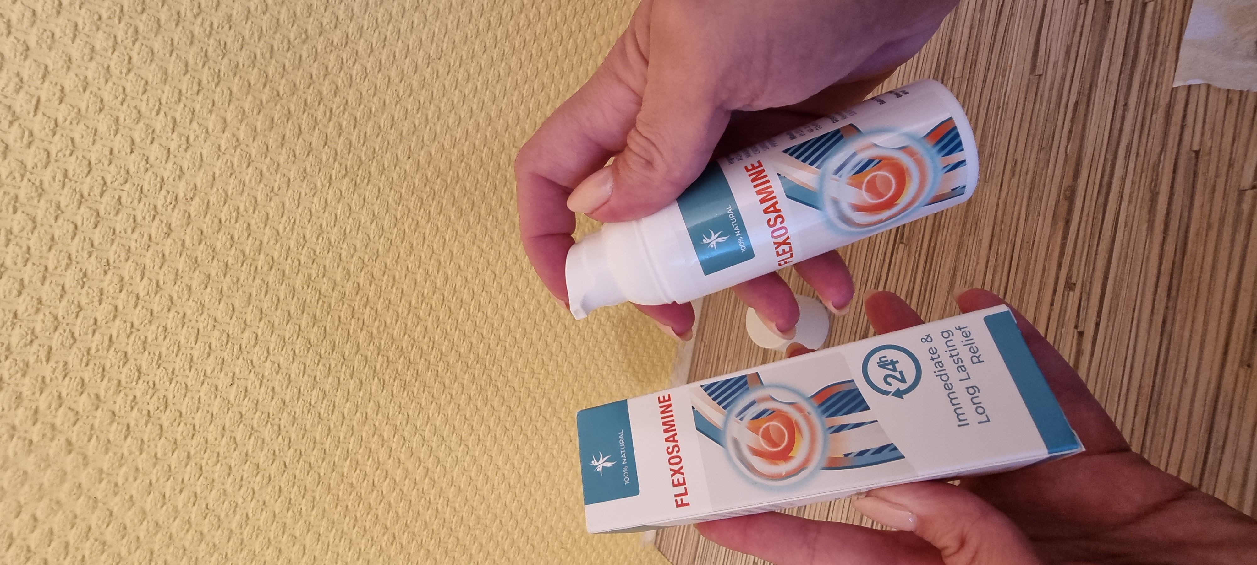 Flexosamine joint cream — product detail photograph